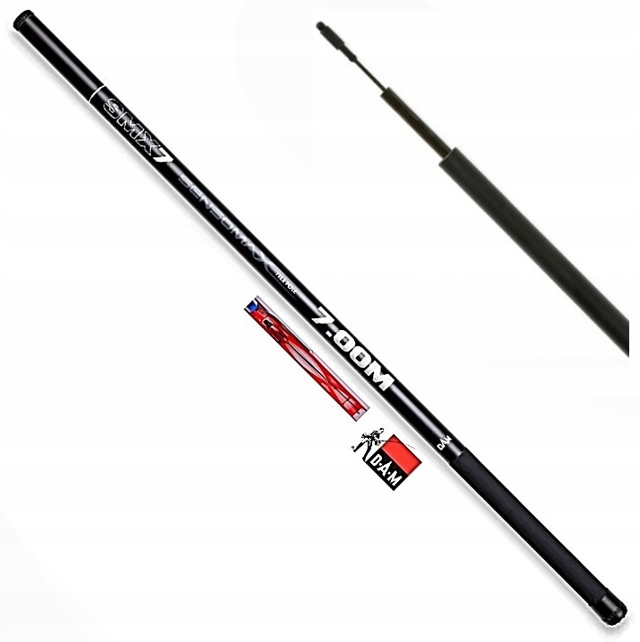 Sada Prut D.a.m Sensomax SMX4 Tele Pole 7 m Připravená K Lovu