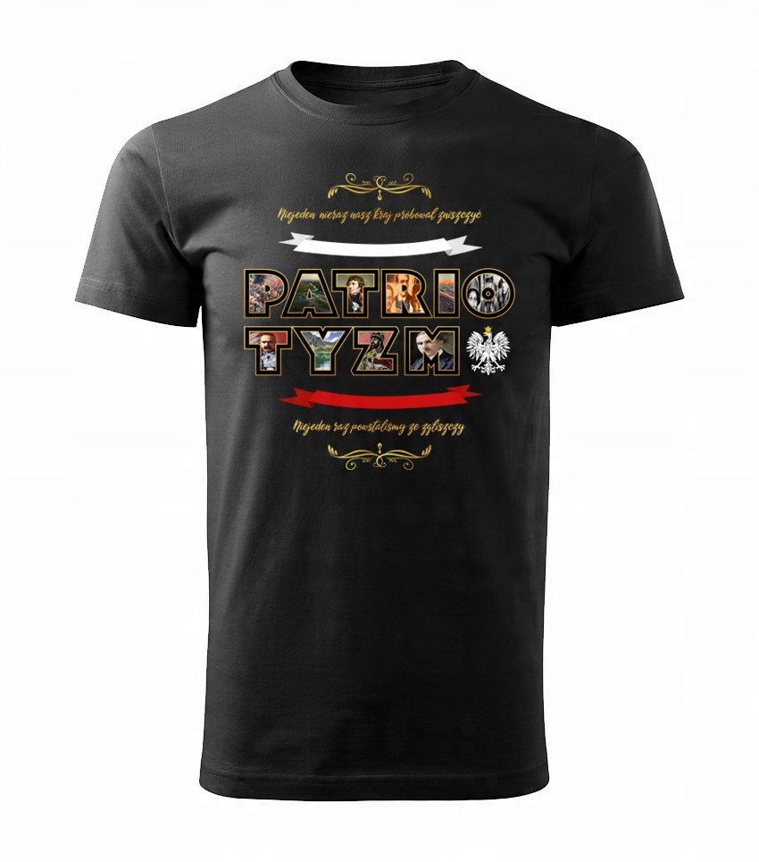 

Koszulka patriotyczna Patriotyzm. r.3XL