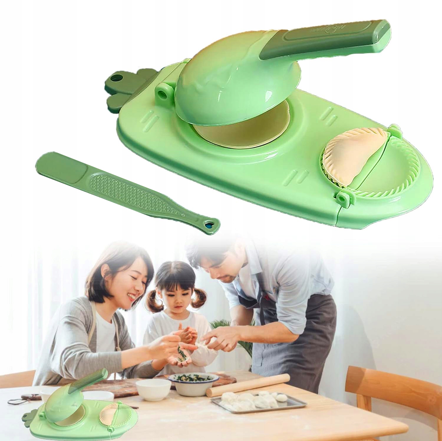 2w1 MASZYNKA FORMA DO LEPIENIA PIEROGÓW PIEROGARKA KÓŁKA Pierożnica EB618 Przeznaczenie inne