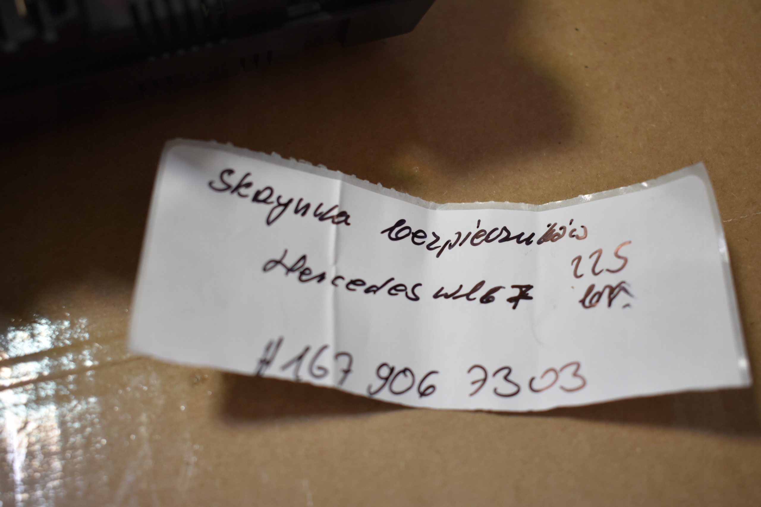 IDEALNA Module fusibles MERCEDES W167 1
