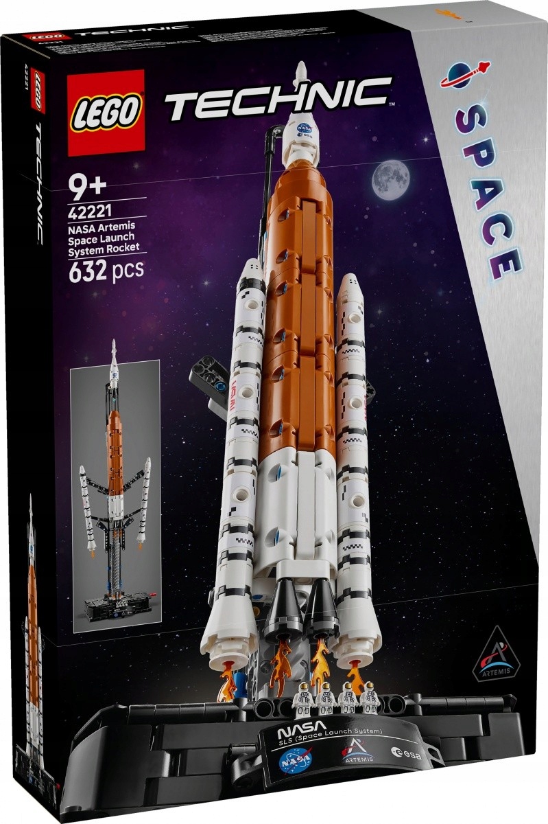 Lego Stavebnice Technic 42221 Raketa Sls Nasa Artemis