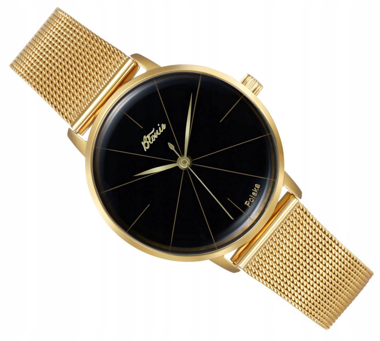 Dámské Klasické Elegantní Polský Hodinky Błonie Zodiac Bratek