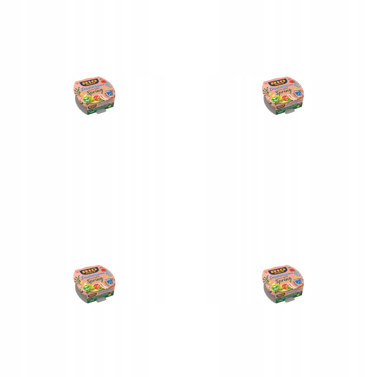 4 x 160 g Rio mare insalatissime spring pokrm z zeleniny a tuňáka