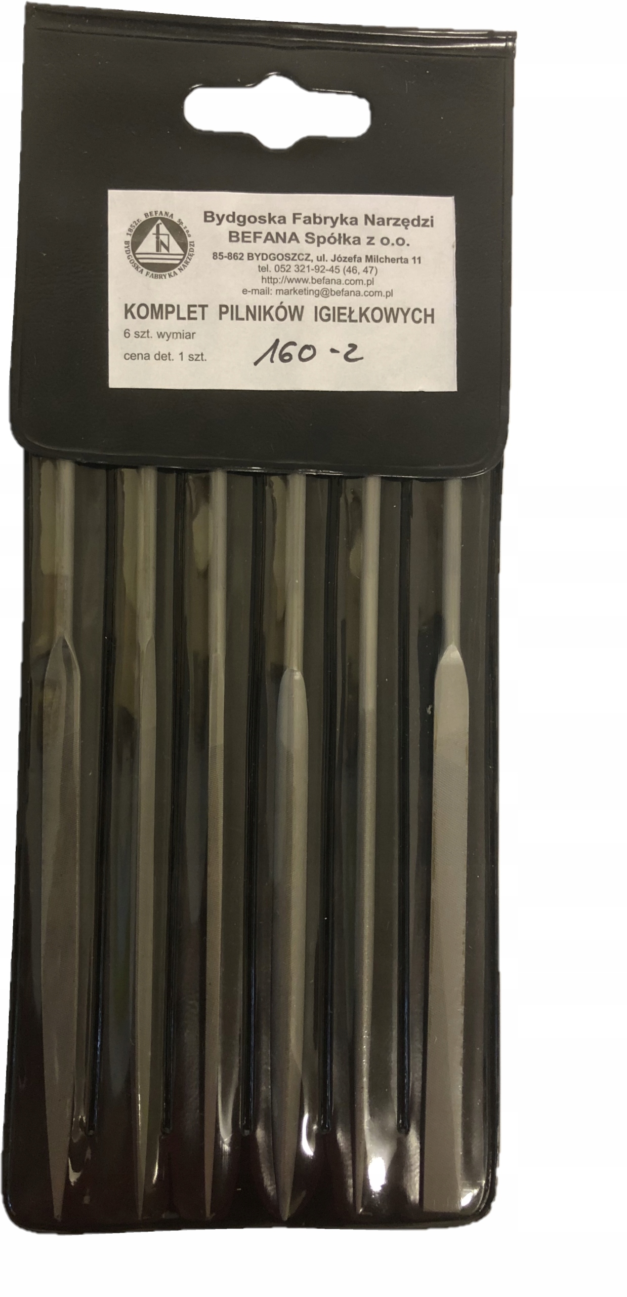 Befana Pilniki Iglaki zestaw 160/2 Polskie 6 szt