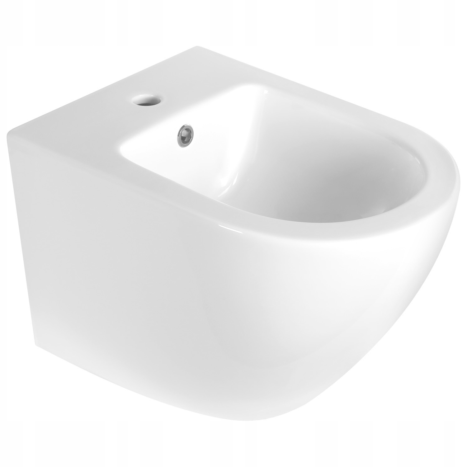 Bidet podwieszany ceramiczny biały Delos Kerra