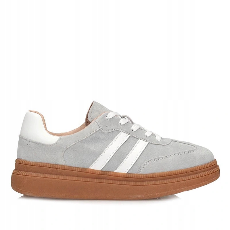 Sneakersy damskie T.Sokolski Ken W26-651 Grey szare na platformie