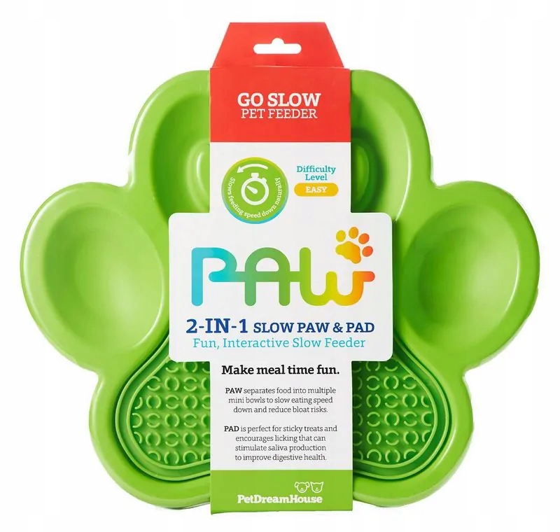 Фото - Миски для корму PSA Pdh Paw 2-IN-1 Green Easy 