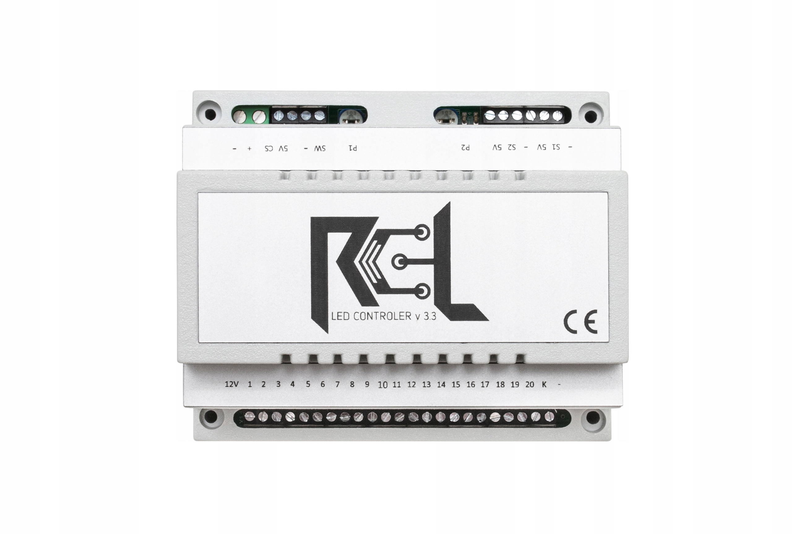 

Sterownik schodowy Rcl-led Advanced do 20 schodów