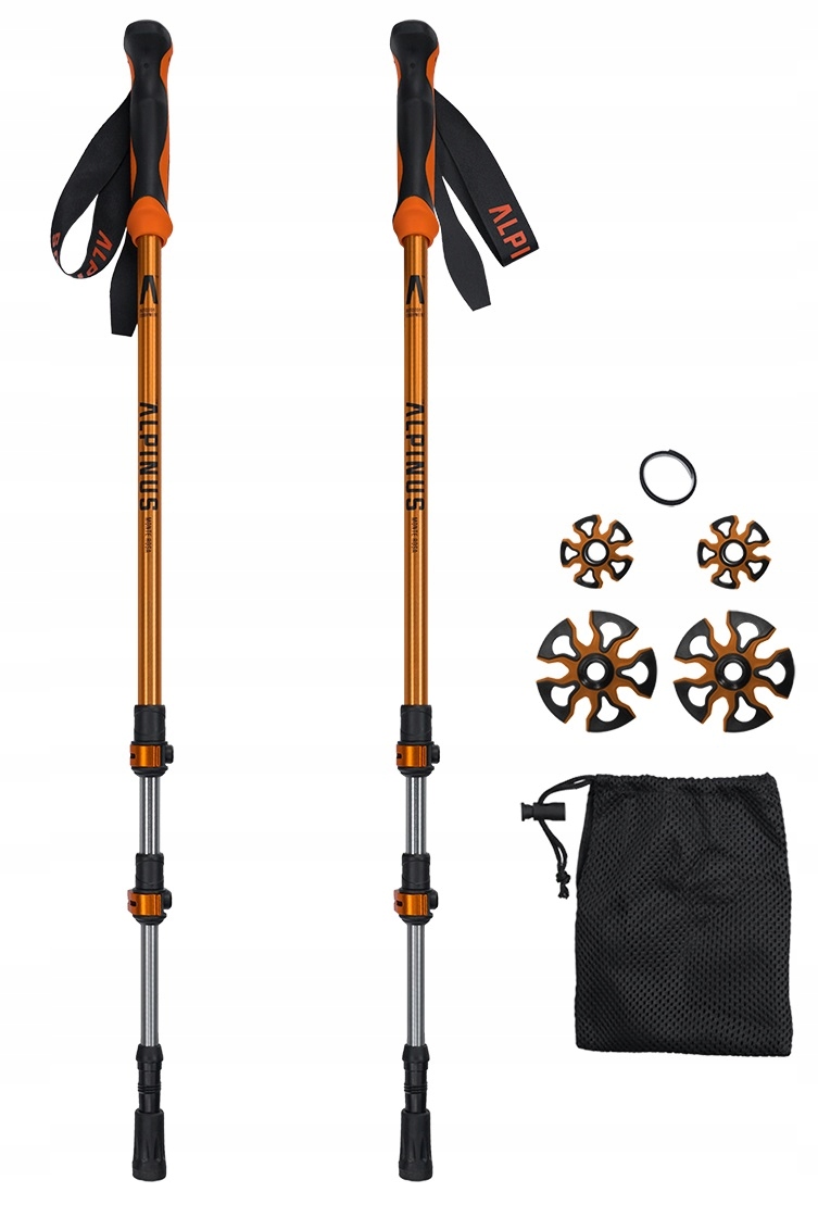 

Aluminiowe Kijki trekkingowe Alpinus NORDIC|65-135