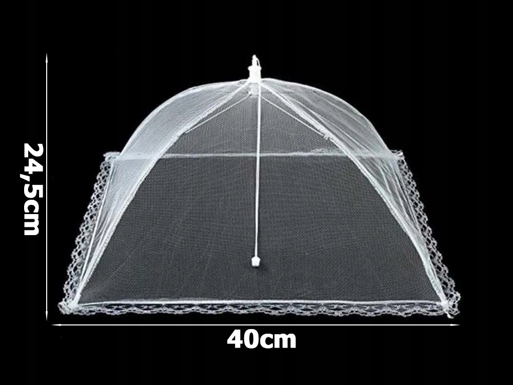 MOSKITIERA SIATKA OSŁONA NA JEDZENIE GRILL OWOCE Linia Moskitiera osłona na jedzenie