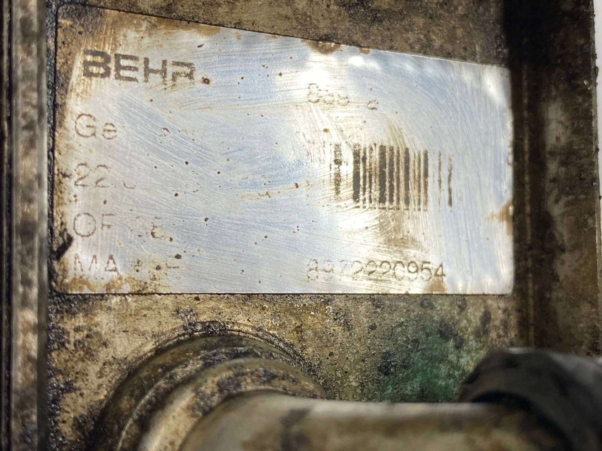 oil cooler Opel Combo C 2003 97223705