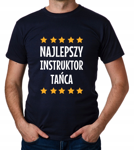 

koszulka Najlepszy Instruktor Tańca prezent
