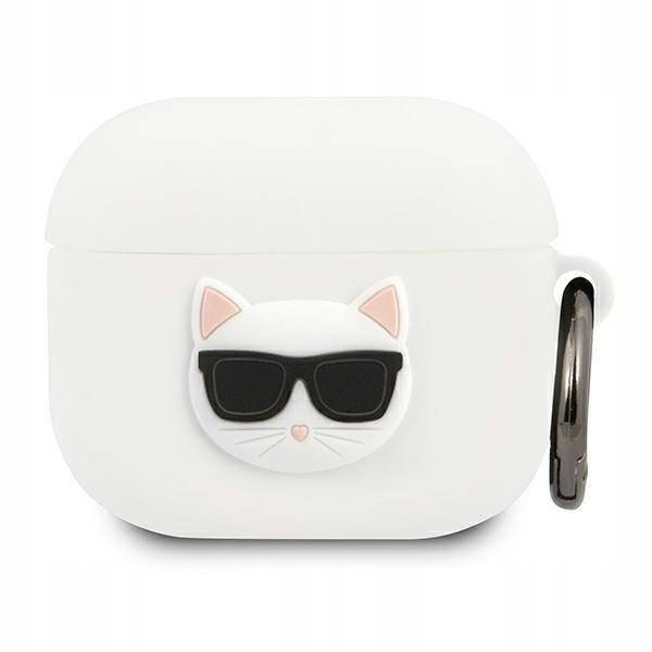 Oryginalne Etui APPLE AIRPODS 3 Karl Lagerfeld Cover Silicone Choupette (KL