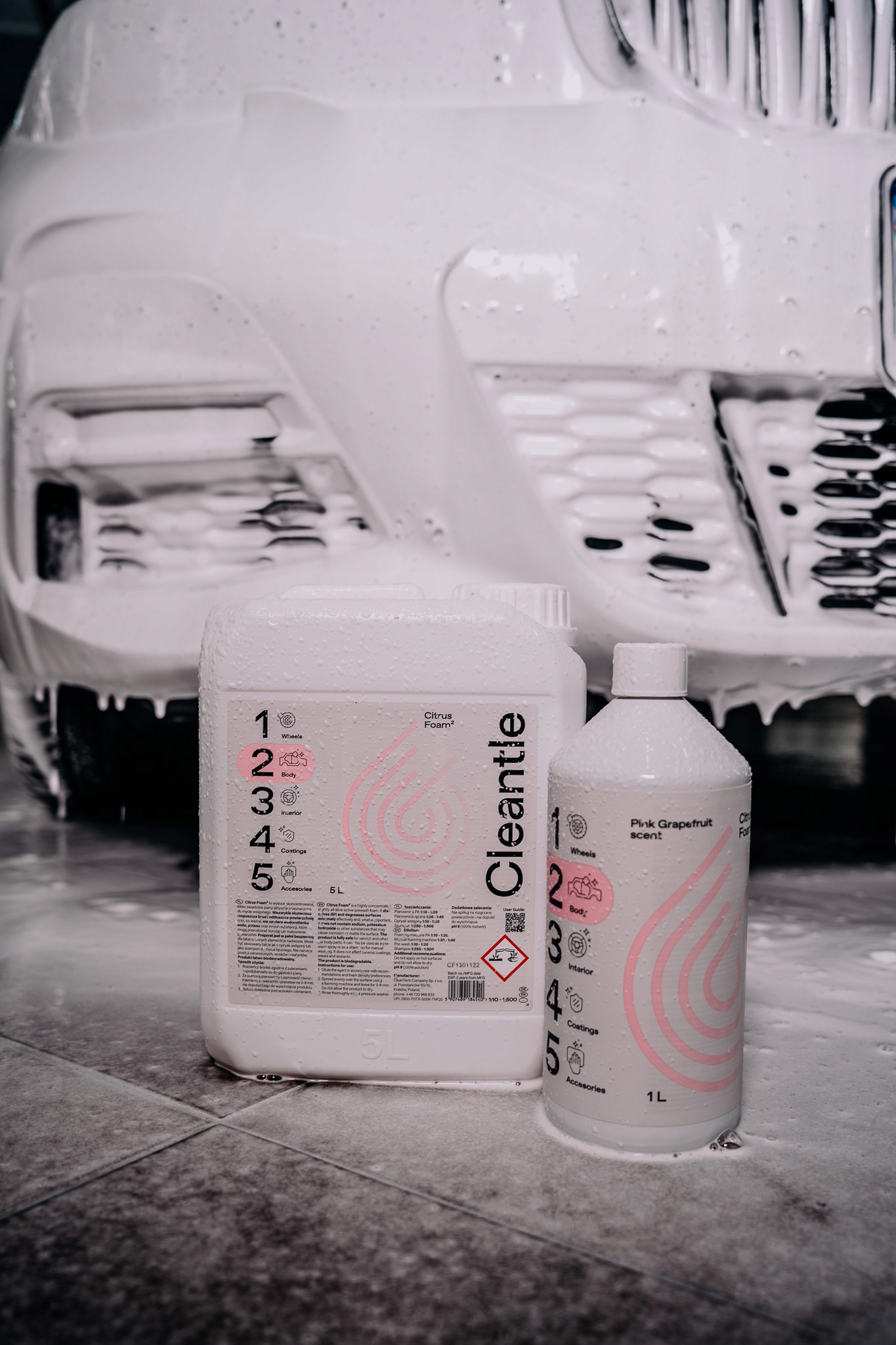 CLEANTLE CITRUS FOAM2 gęsta piana aktywna 25000ml Producent Cleantle