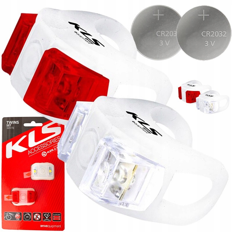 Lampa KELLYS TWINS biała