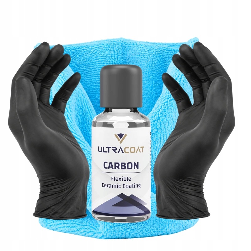 Ultracoat Carbon 30ml Powłoka Ceramiczna Ochronna do Lakieru Auta 12 Msc