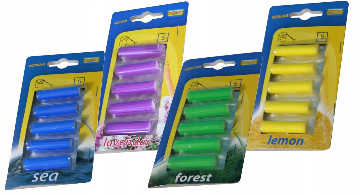 MIX Zapachy do odkurzacza 20 sztuk ZAPACH PAŁECZKI