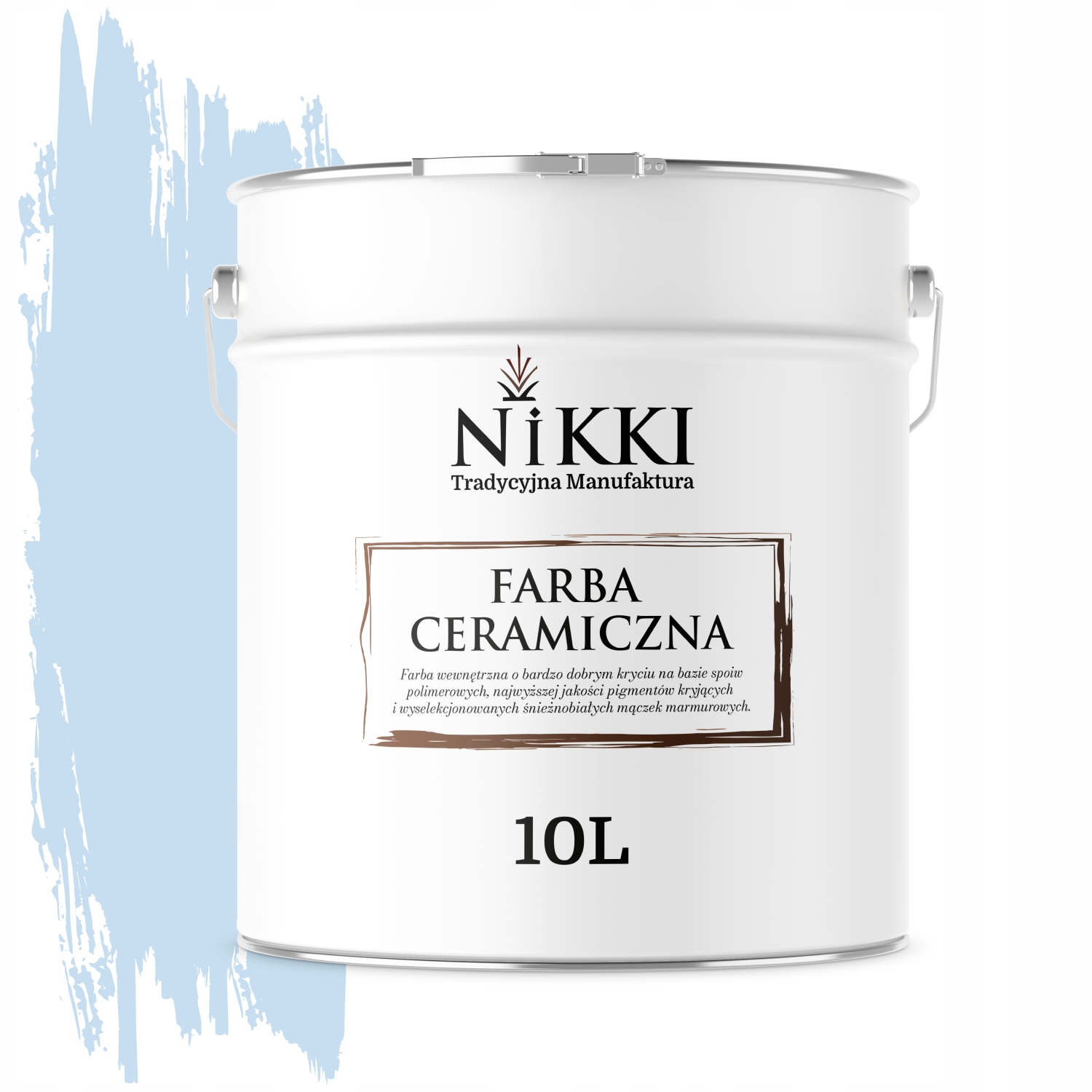 Keramická Stropná Farba Modrá H0169 Hlboká Matná Na Steny 10 L