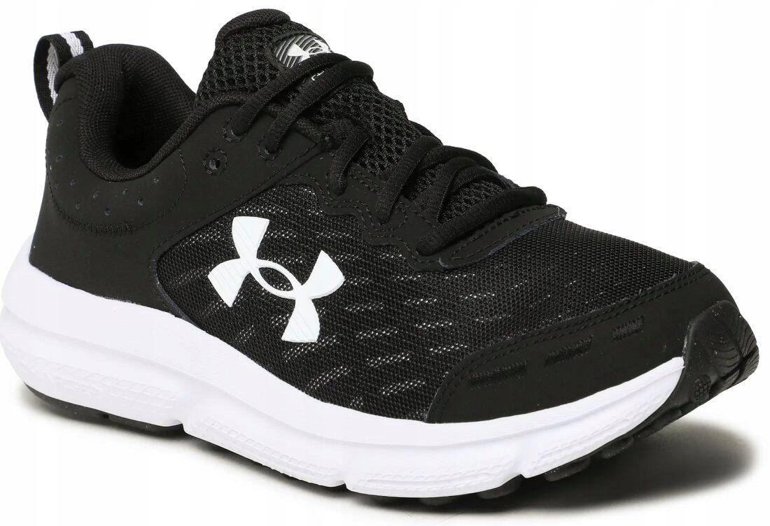 Under Armour Pánská Černá Sportovní Obuv Pravá Kůže Velikost 46 6IA