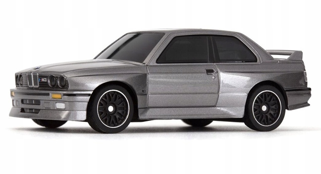 Małe auto sterowane RC HPI RACING Nano-TTR BMW E30 Ravaglia Silver RTR 1/64