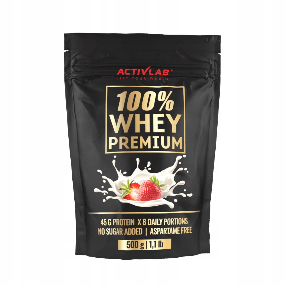 Protein Wpc Activlab 100% Whey Premium 500g jahoda