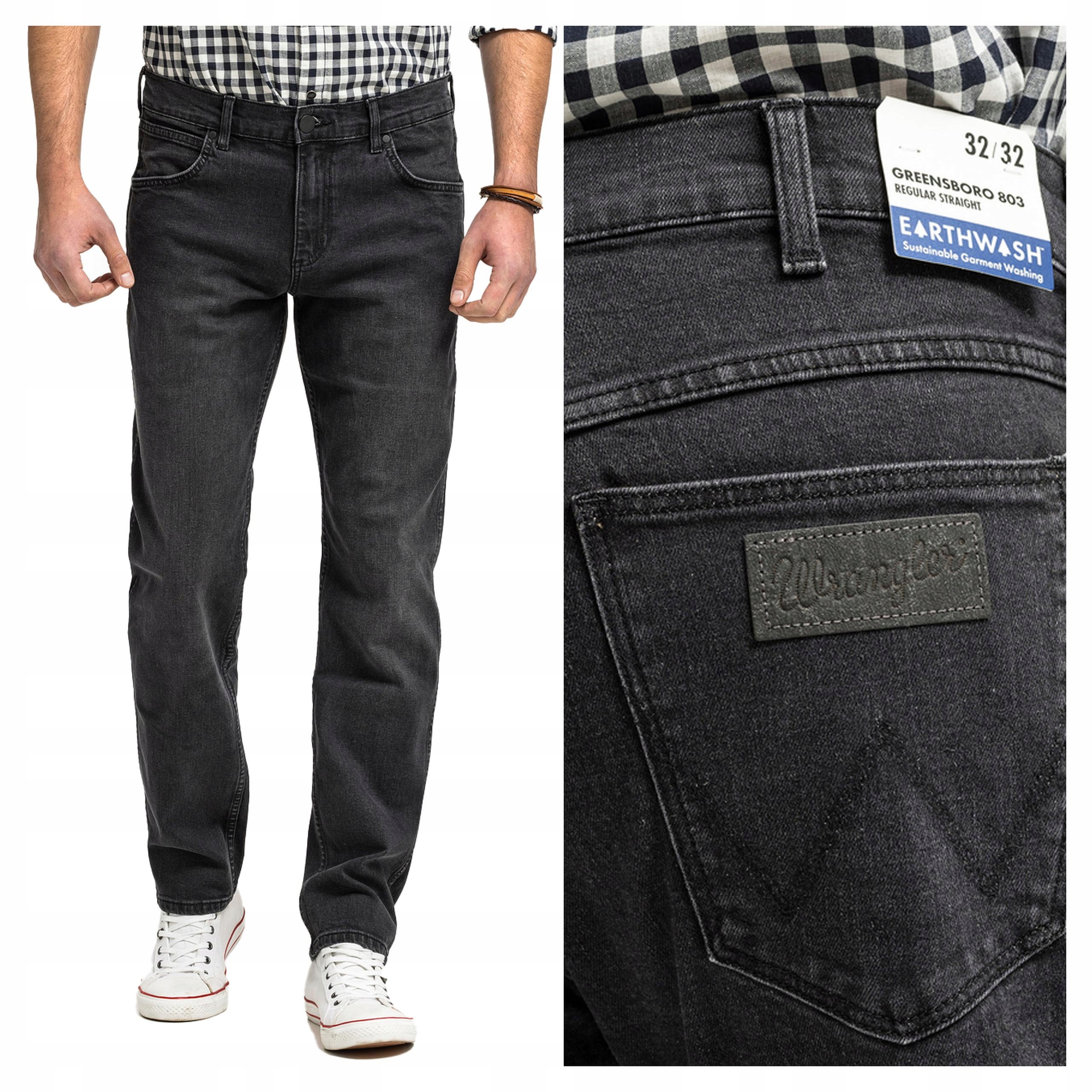 Pánské džínové kalhoty Wrangler Greensboro Regular Fit modré W31 L34