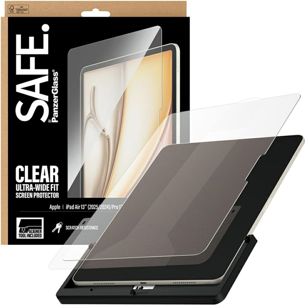 Sklo s aplikátorem PanzerGlass pro iPad Air 13" M4/M3/M2 Pro 13" 2024