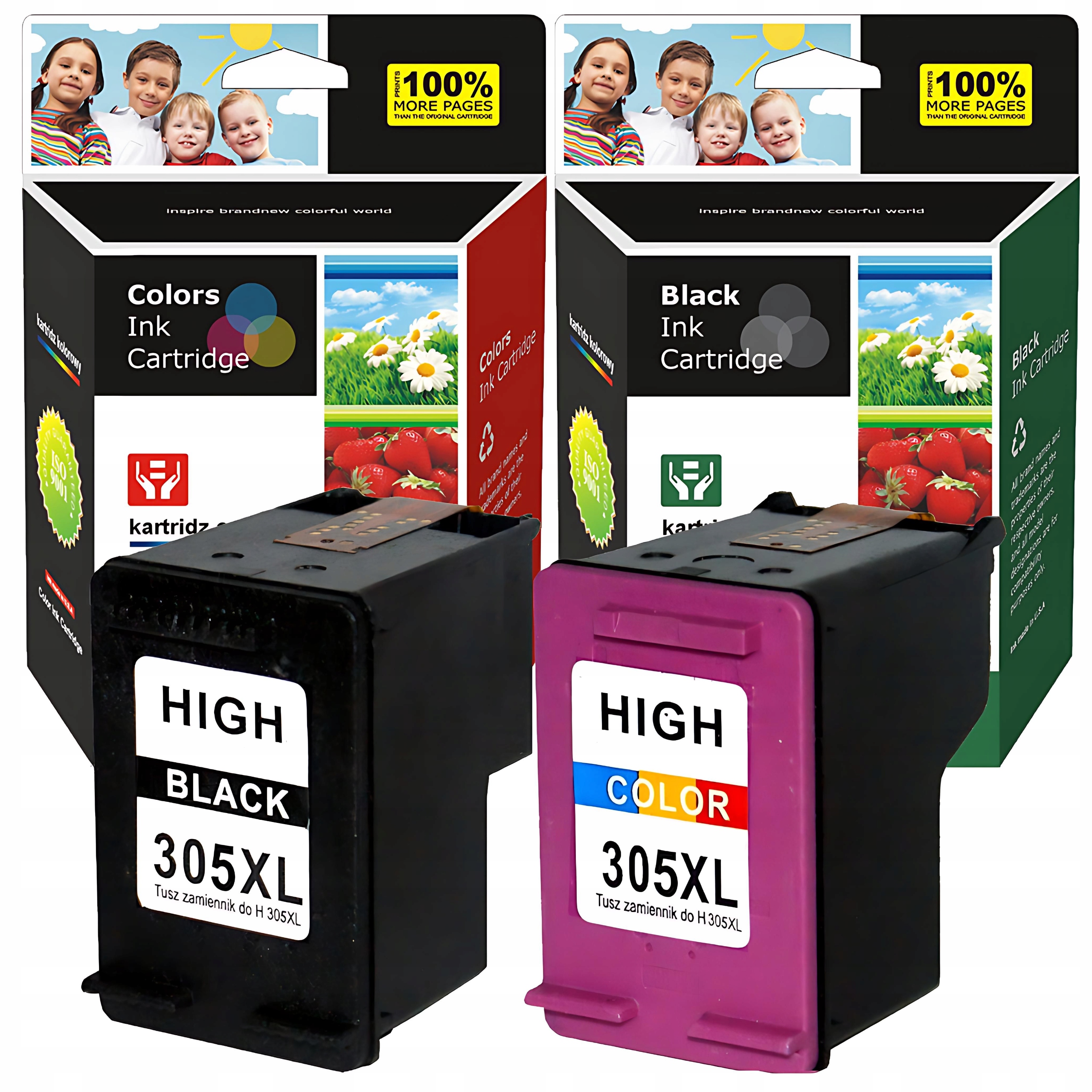 Tusze do Hp 305 XL DeskJet 2700 2710 2721 2720 2722 Envy 6020e 2720e 2710e