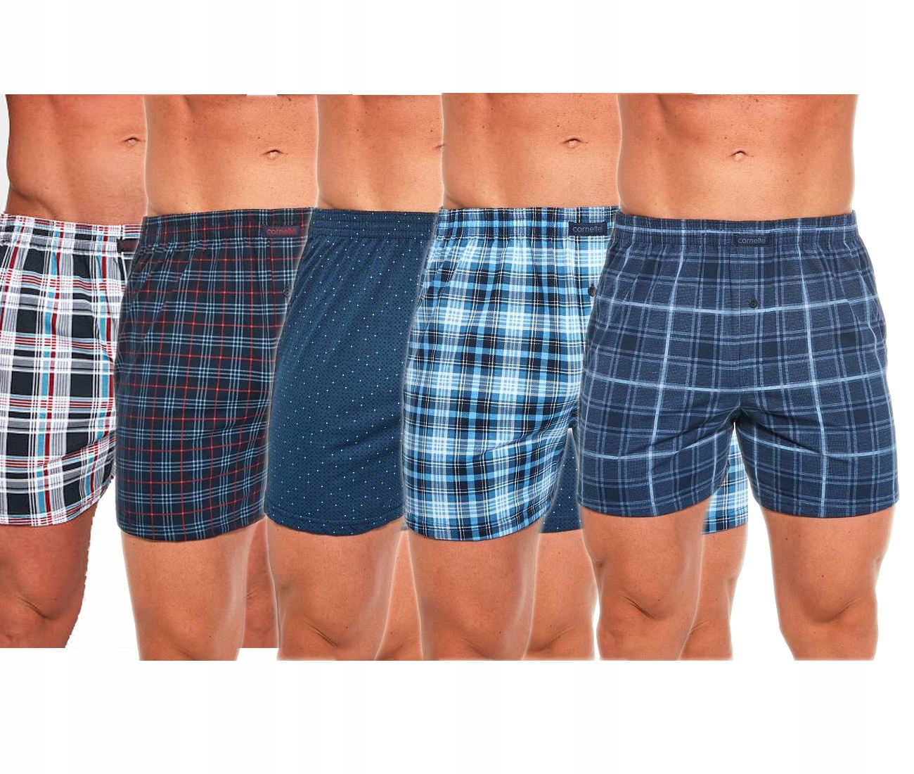 

Cornette luźne bokserki Comfort 5 szt r L