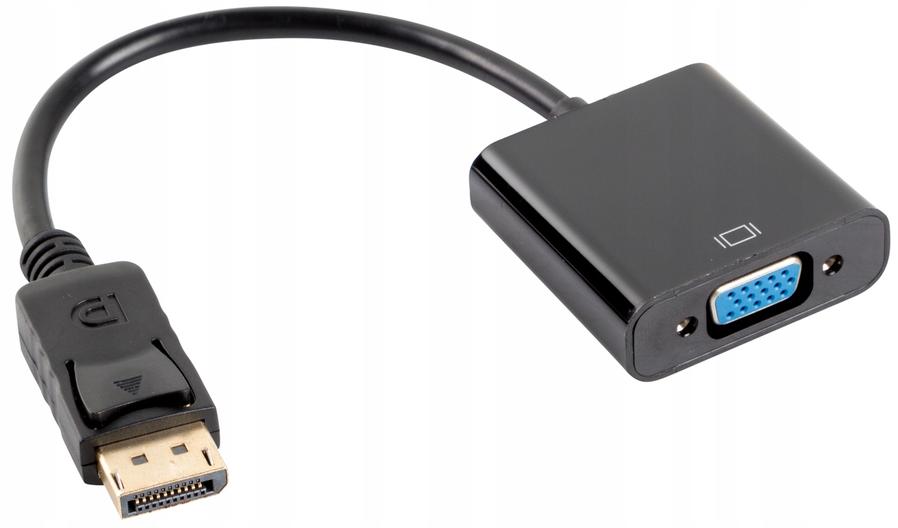 

Adapter Av Lanberg DisplayPort D-Sub (vga) 0.1m