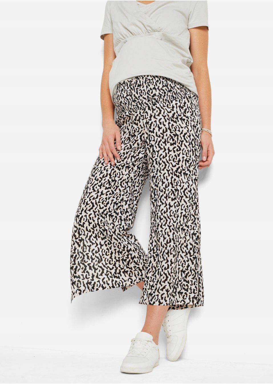 SPODNIE CIĄŻOWE W PANTERKĘ B.p.c _SM 46 Rozmiar 46