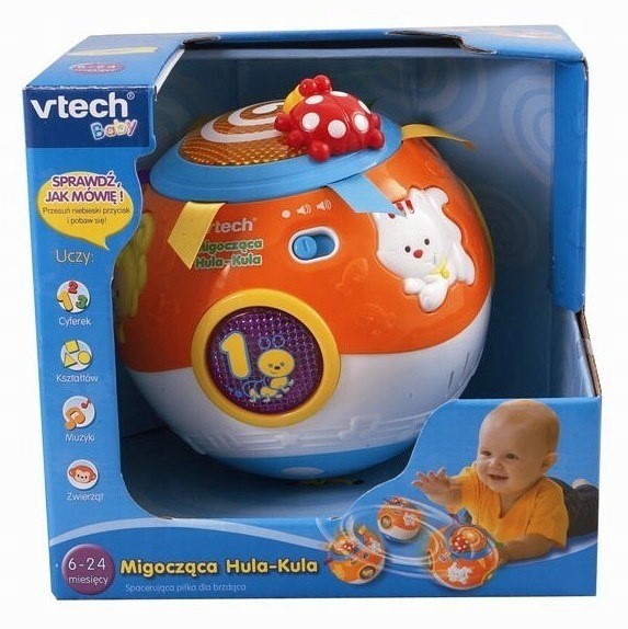 MIGOCZĄCA HULA-KULA interaktywna raczkowanie VTECH Marka VTech