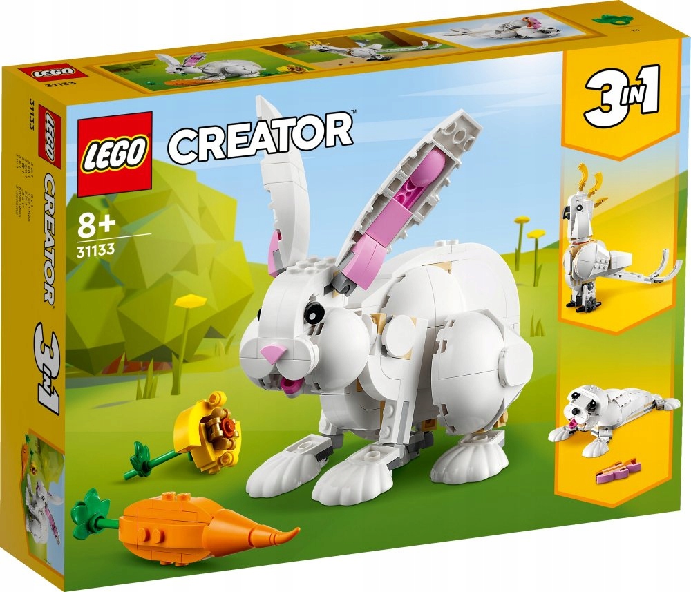 

Lego Creator Biały królik 3w1 31133