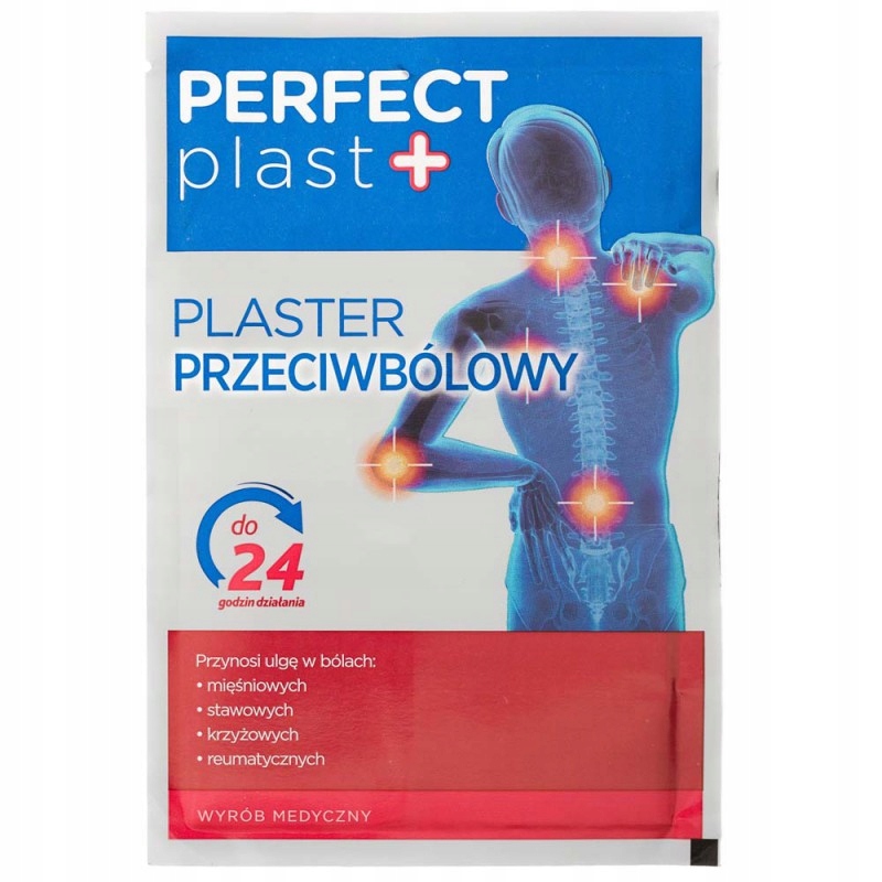 

Plaster Przeciwbólowy Rozgrzewający 9 x 14 cm 1szt