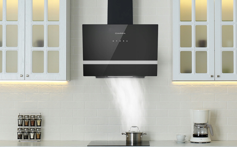 Nástěnná kuchyňská digestoř 60 cm Ciarra CBCB6736H