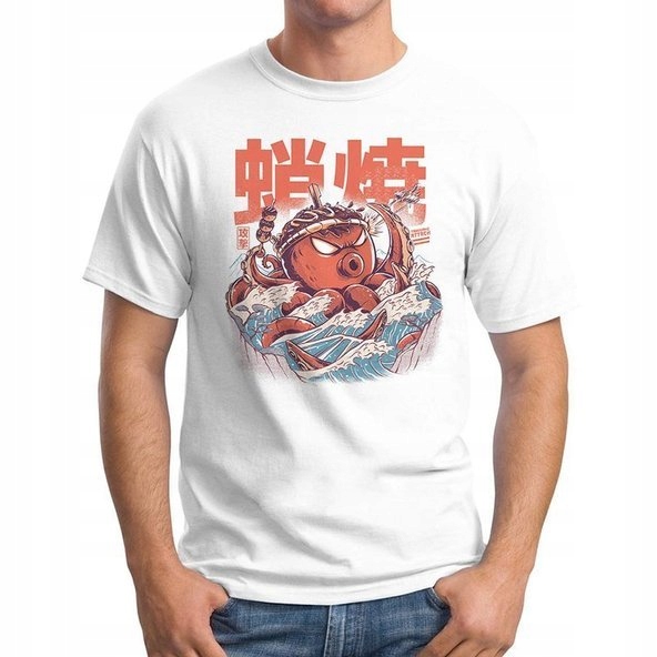 

Koszulka T-Shirt Godzilla Octopus S