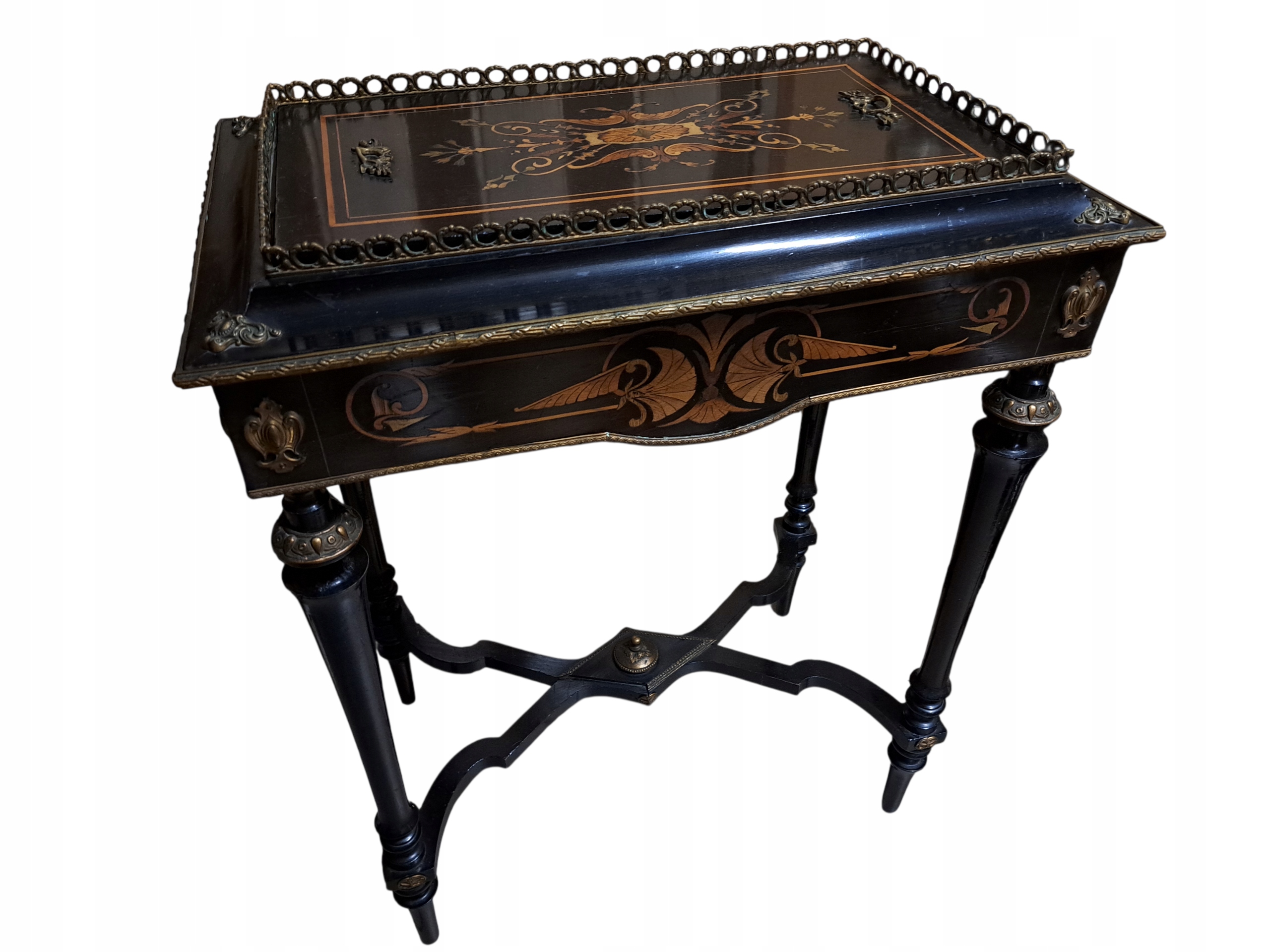 Stolik Żardyniera Francja XIX Oryginał