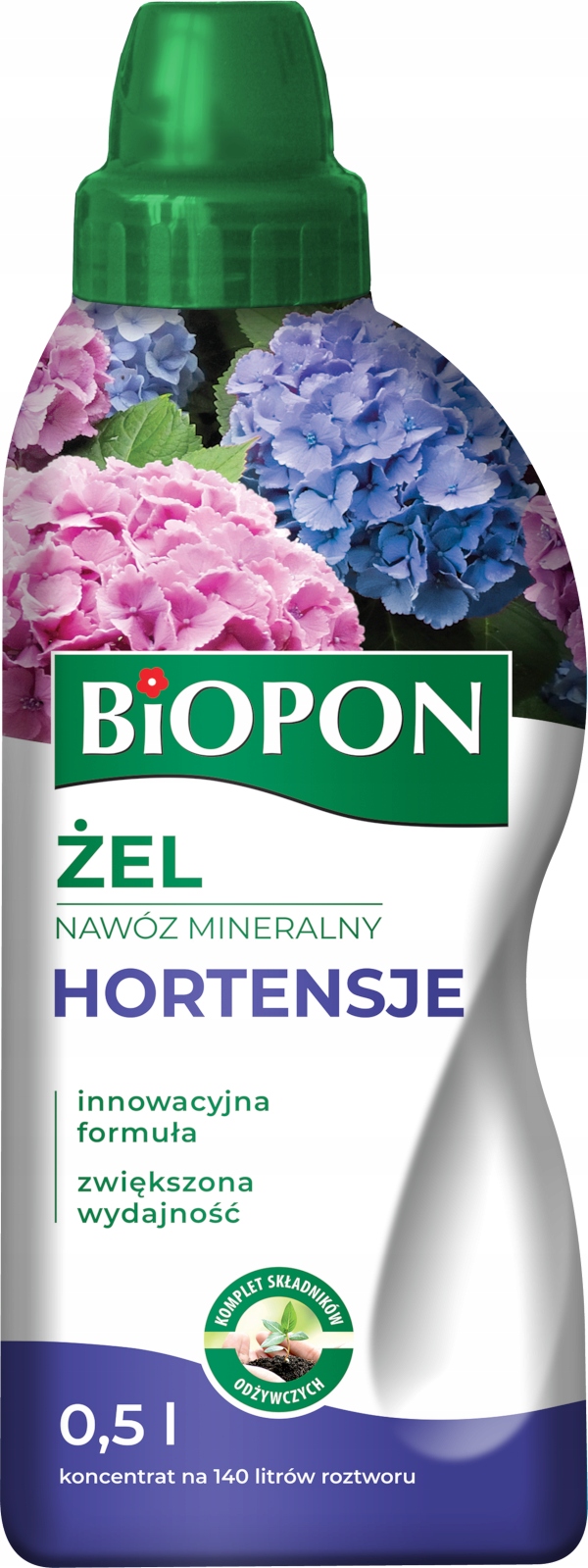 

Biopon Żel nawóz mineralny do Hortensji 0.5L