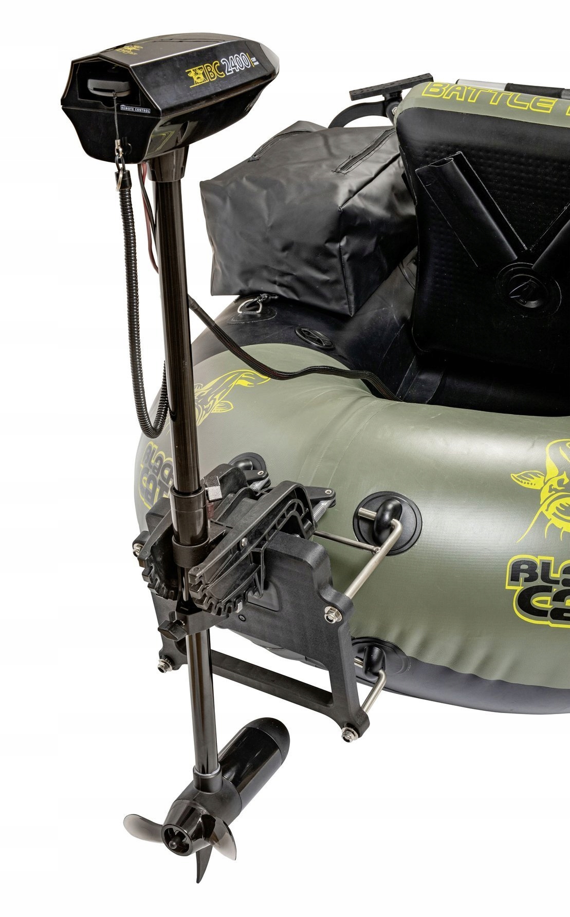 PŁYWADEŁKO BLACK CAT BATTLE BOAT Z SILNIKIEM 24lbs Model BATTLE BOAT