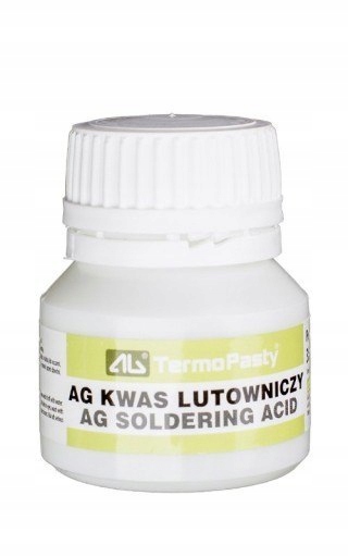 

Kwas Lutowniczy Ag Termopasty Płyn Do Lutowania 35