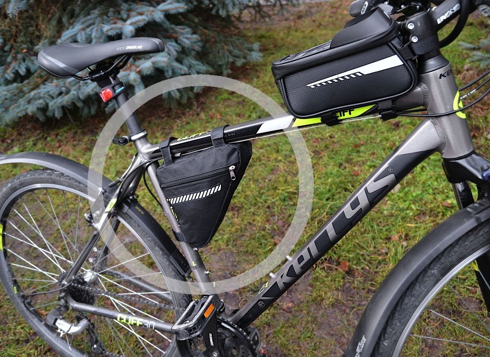 Sakwa na Rower RAM torba 2 L Odblask zamek Lekka Model Ram