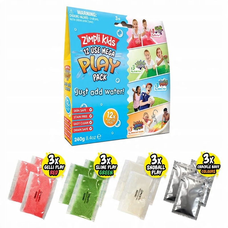 

Zimpli Kids Zestaw Slime Baff sól kąpieli 12szt