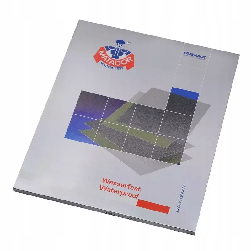 MATADOR papier ścierny wodny P800 arkusz Marka Matador