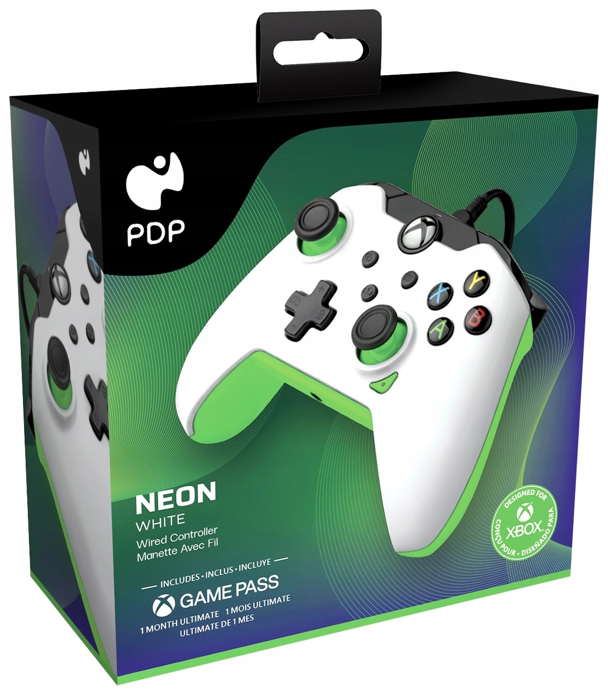 Pdp Xsx Xo Pc Drátový ovladač Neon White
