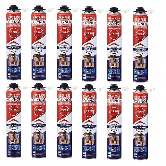 

Polynor Izolacje Natryskowe Piana Pianka Pur 750ml