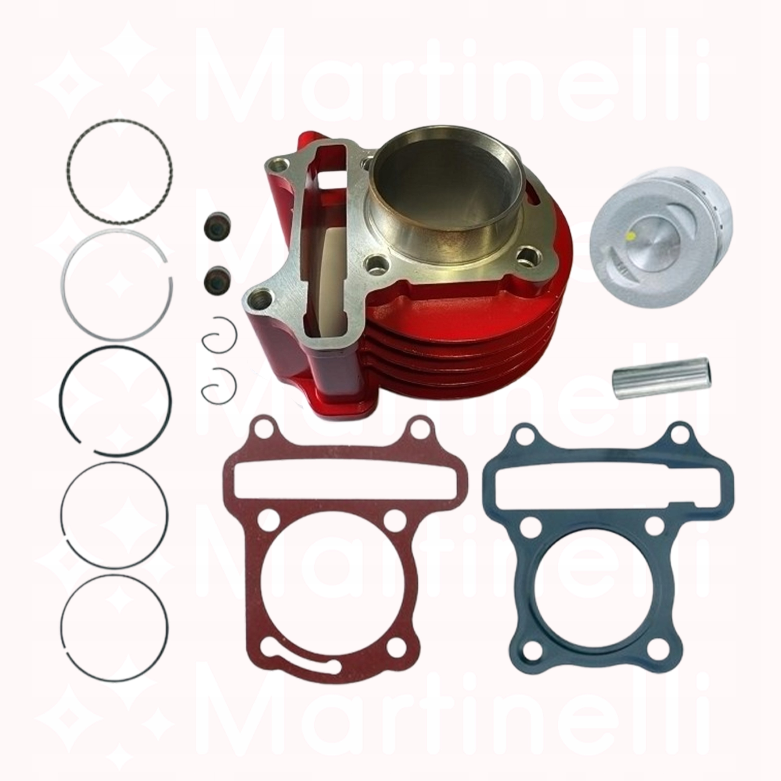 CYLINDER 4T 80 GY6 SKUTER ROMET ZIPP JUNAK ZUMICO Martinelli