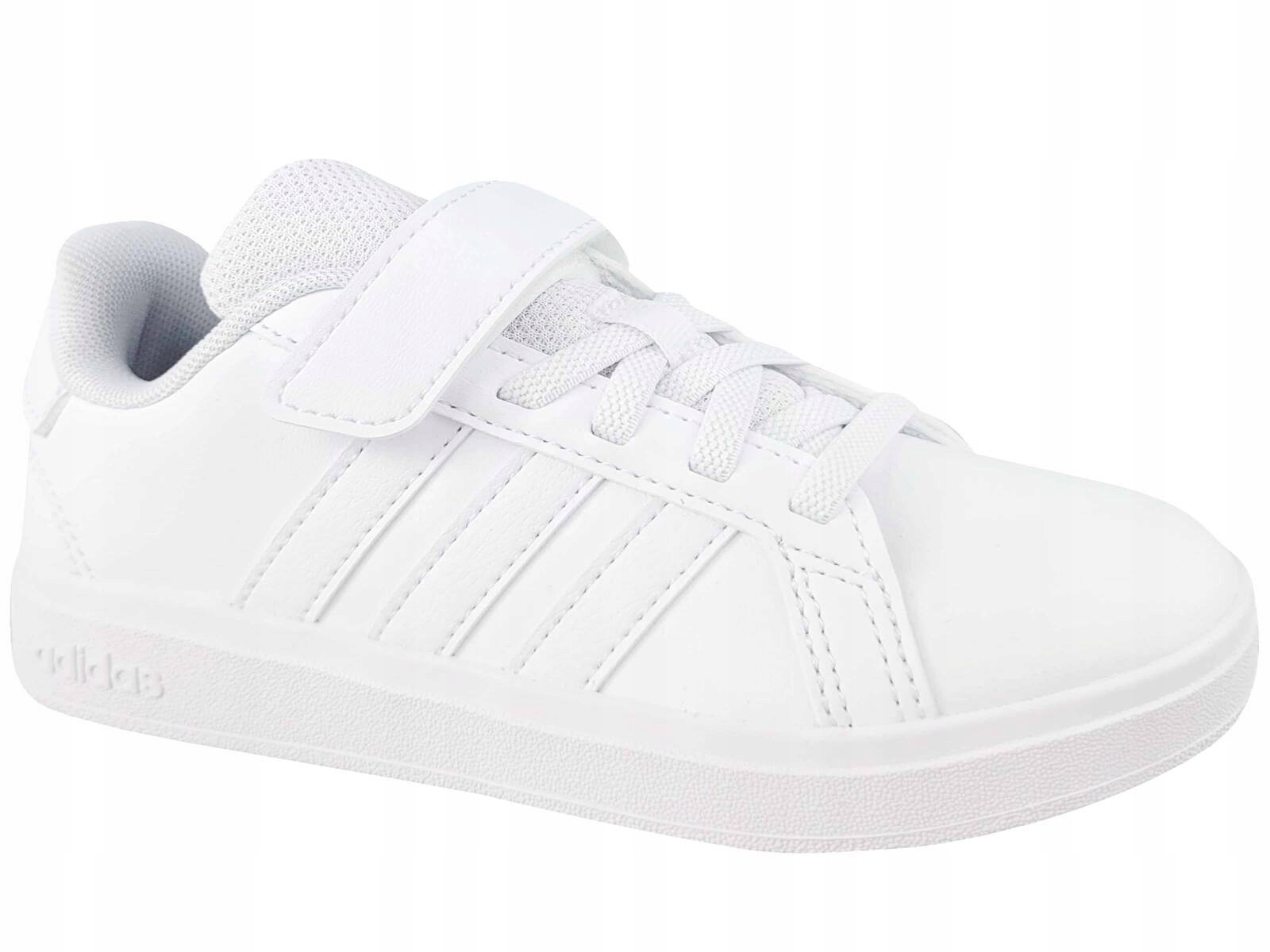 Adidas Grand Court 2.0 El IH5531 Buty Trampki Dziecięce Na Rzep Gumki
