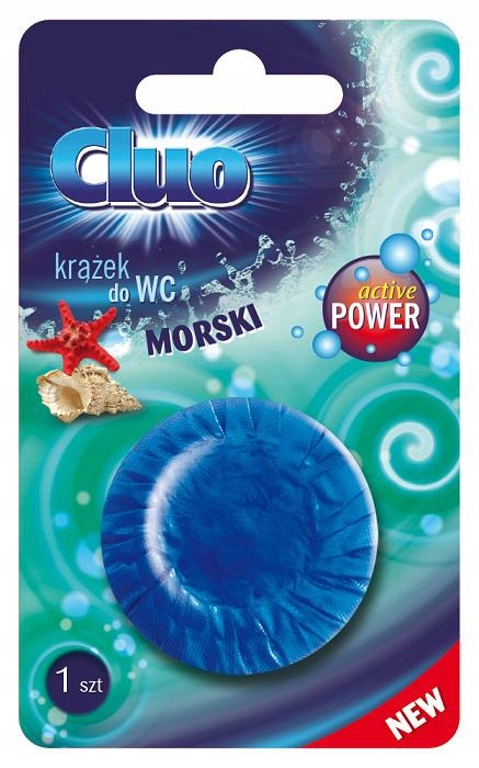 

Cluo kostka do spłuczki krążek morski 50g