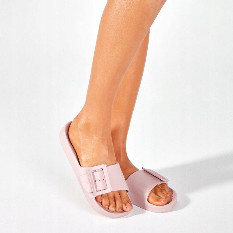 KLAPKI DAMSKIE BIG STAR NA PLAŻE BASEN PO DOMU Materiał zewnętrzny guma