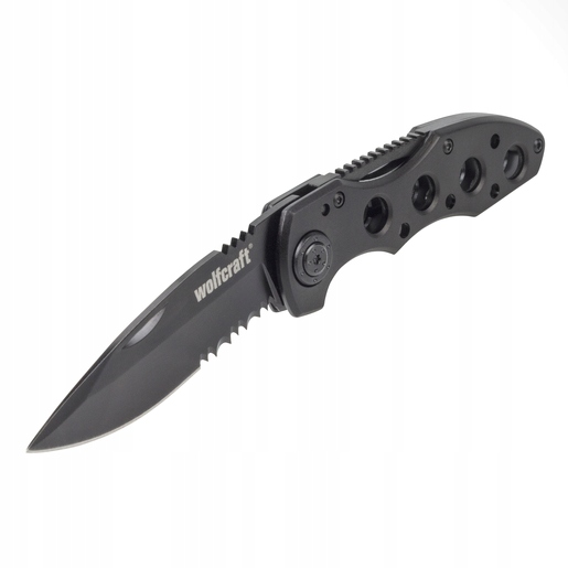 Nóż Rekreacyjny Z Ostrzem Ząbkowanym 4289000 Wolfcraft